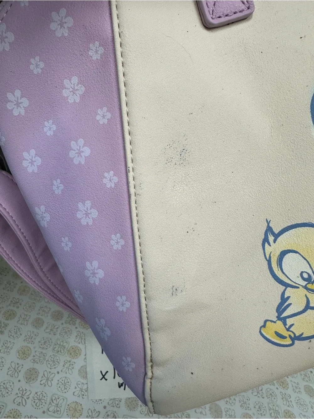 Disney Lavender Lilo & Stitch Satchel